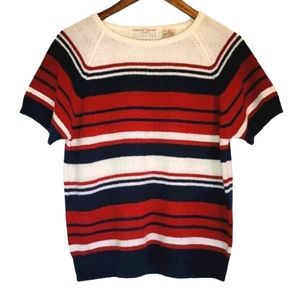 Carolyn Taylor Short Sleeve Crotchet Sweat…